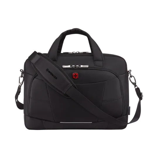 Poslovna torba Wenger 653496 Altair za laptop 14", tablico 25cm, Črna