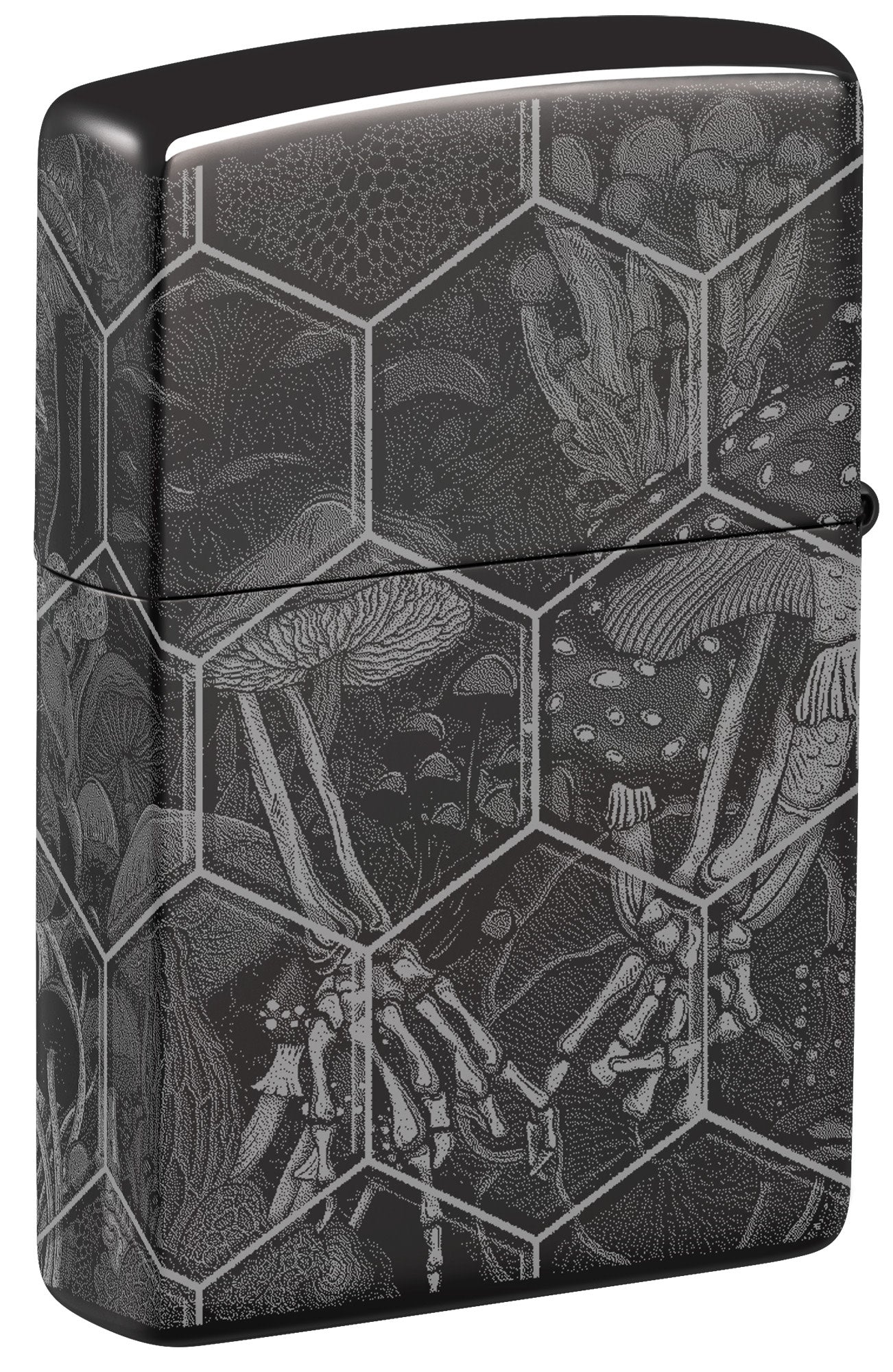 Zippo 46425 vžigalnik Hexagon Trippy Skull
