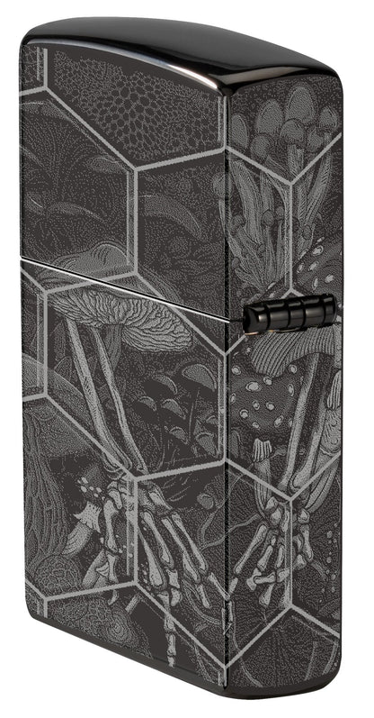 Zippo 46425 vžigalnik Hexagon Trippy Skull