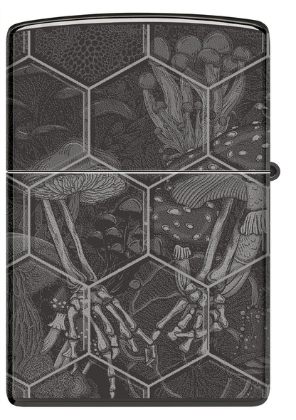 Zippo 46425 vžigalnik Hexagon Trippy Skull