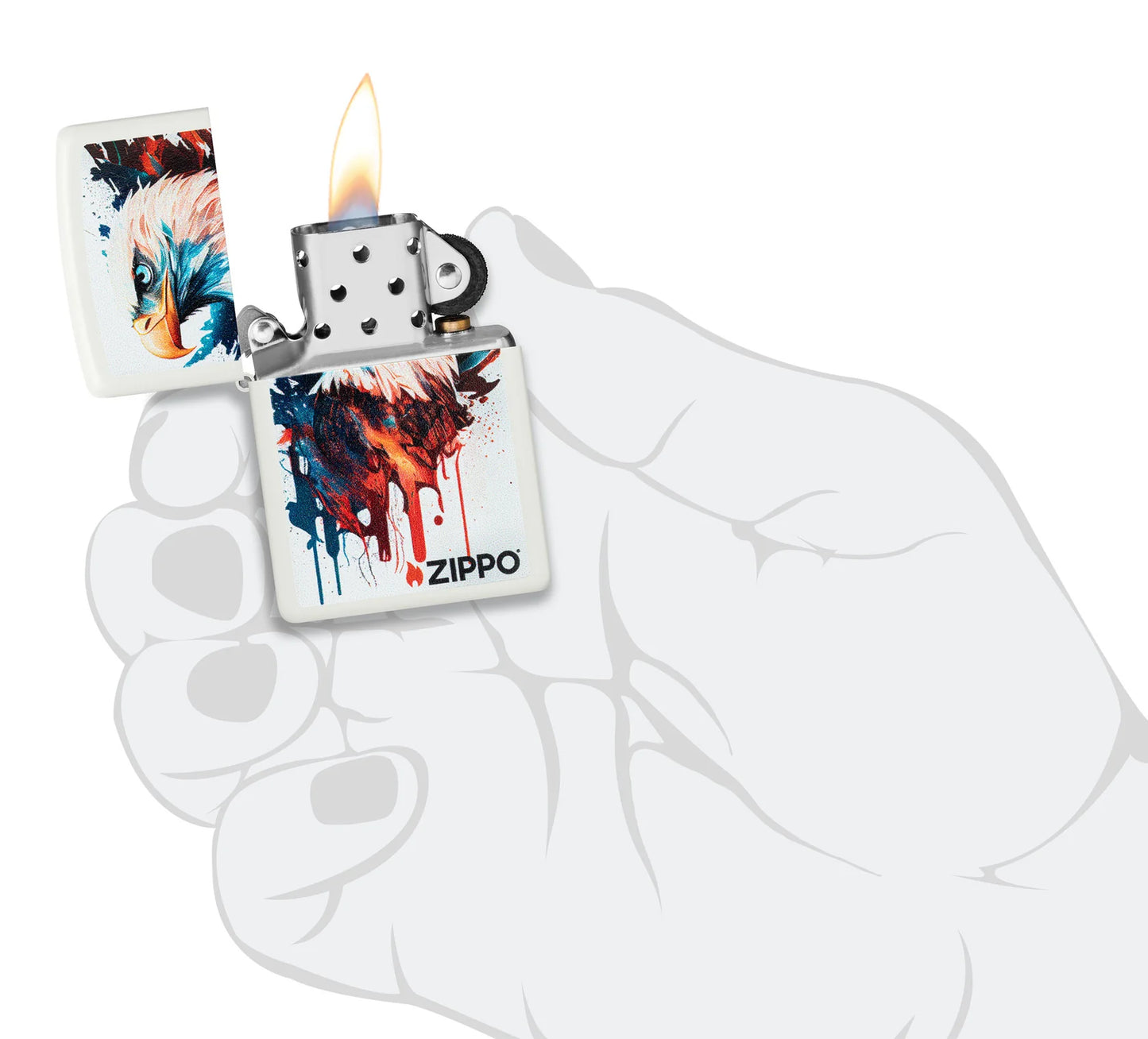 Zippo 46692 vžigalnik Watercolor Eagle