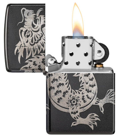 Zippo 46260 vžigalnik Asian Dragon 360