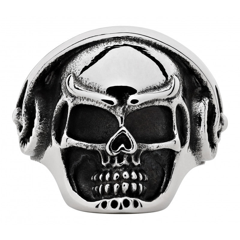 Zippo 2.006.264 Prstan Skull with Headphones vel. 62