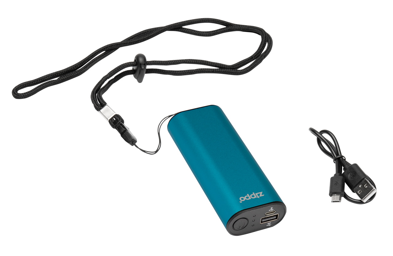 Zippo 2.007.398 HeatBank™ 6 - Polnilni grelec in Power Bank, Modra