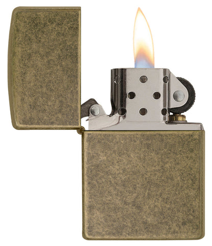 Zippo vžigalnik 201FB Antique Brass
