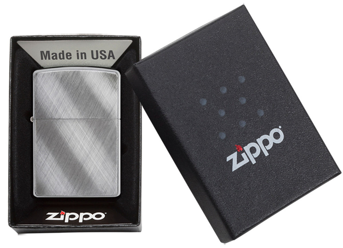 Zippo vžigalnik 28182 Diagonal Weave