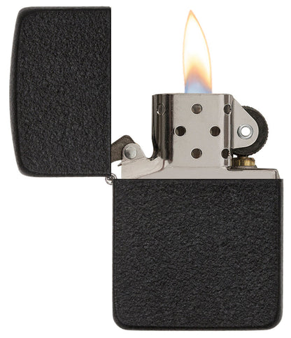 Zippo vžigalnik 28582 Black Crackle® Replica