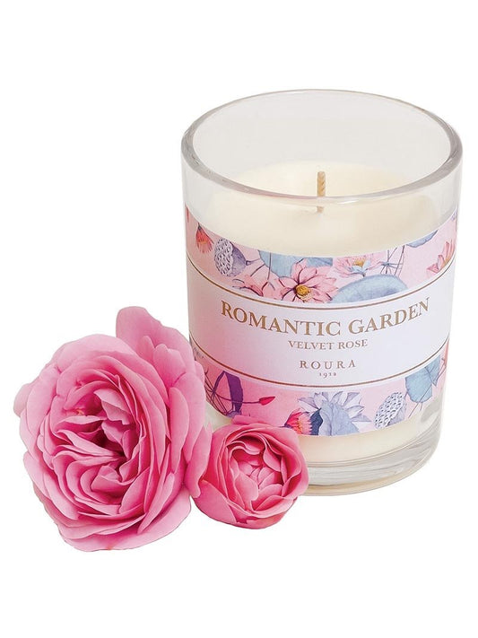 Roura 333481.206 Sveča Romantic Garden - Velvet Rose