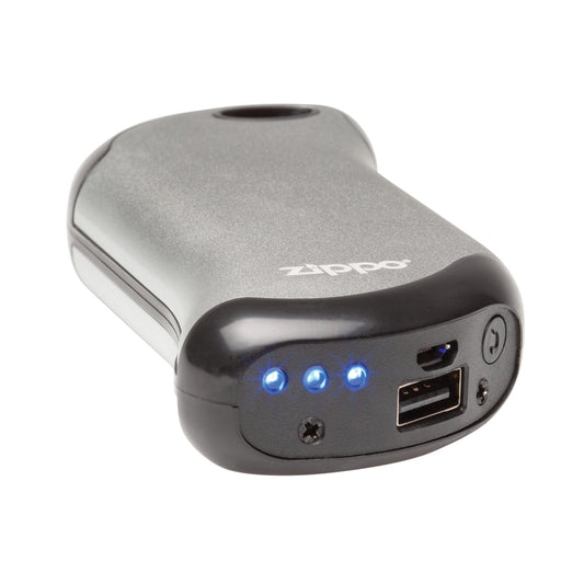 Zippo 2.007.341 HeatBank™ 9s Grelec za roke in USB polnilec, Srebrn
