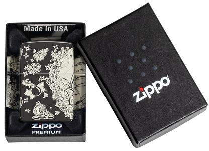Zippo vžigalnik 48398 Tattoo Pirates