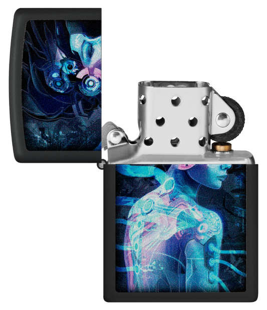 Zippo vžigalnik 48517 Cyber Woman UV