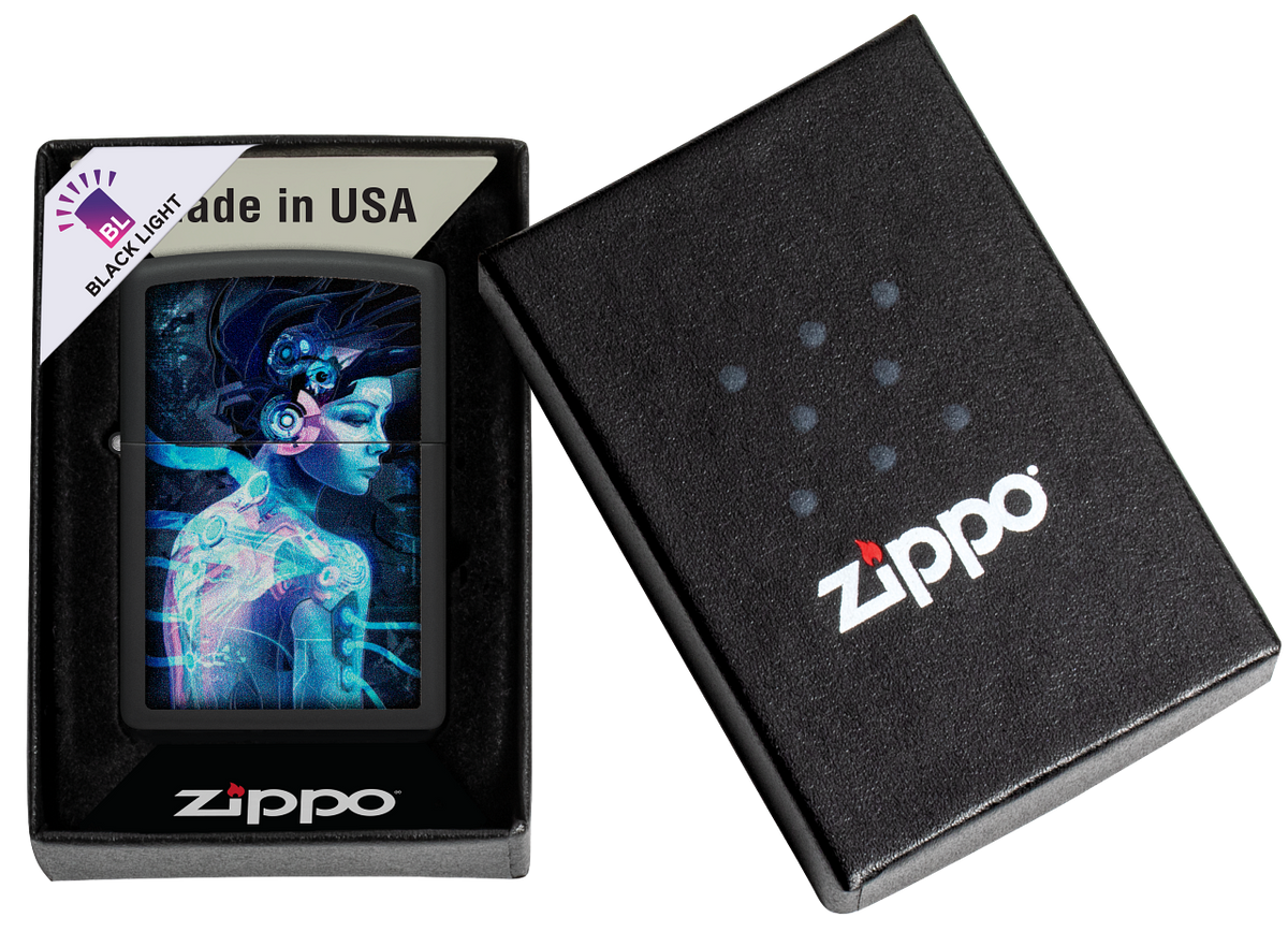 Zippo vžigalnik 48517 Cyber Woman UV