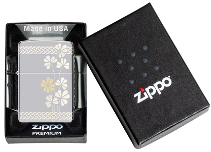 Zippo vžigalnik 48586 Celtic Clover
