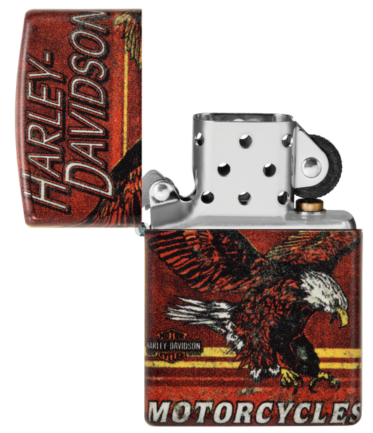 Zippo vžigalnik 48602 Harley Davidson Colourful Eagle