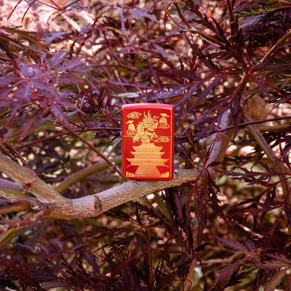 Zippo vžigalnik 49517 Eastern Chinese Temple