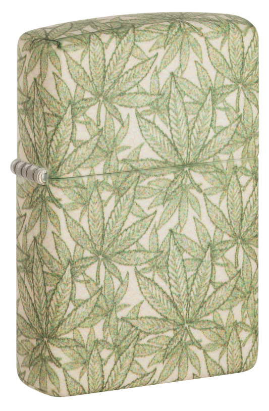 Zippo vžigalnik 49804 Green Cannabis