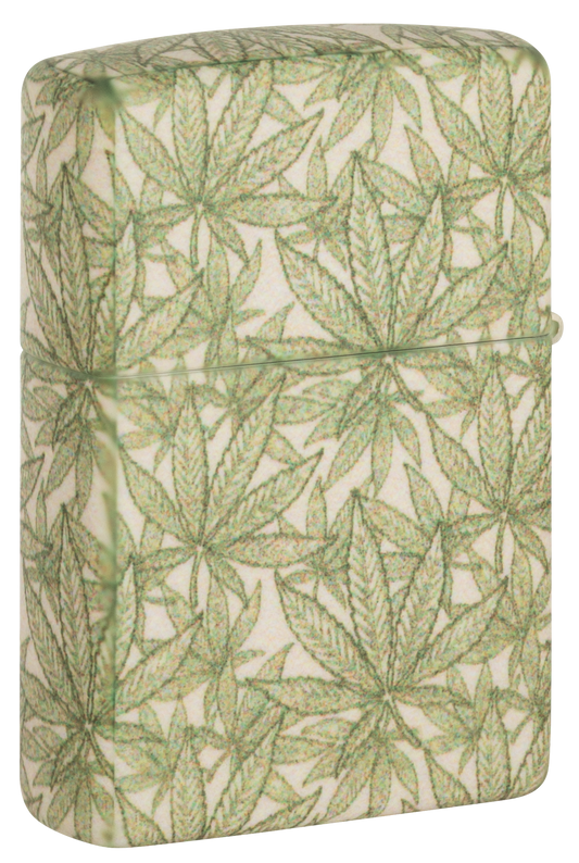Zippo vžigalnik 49804 Green Cannabis