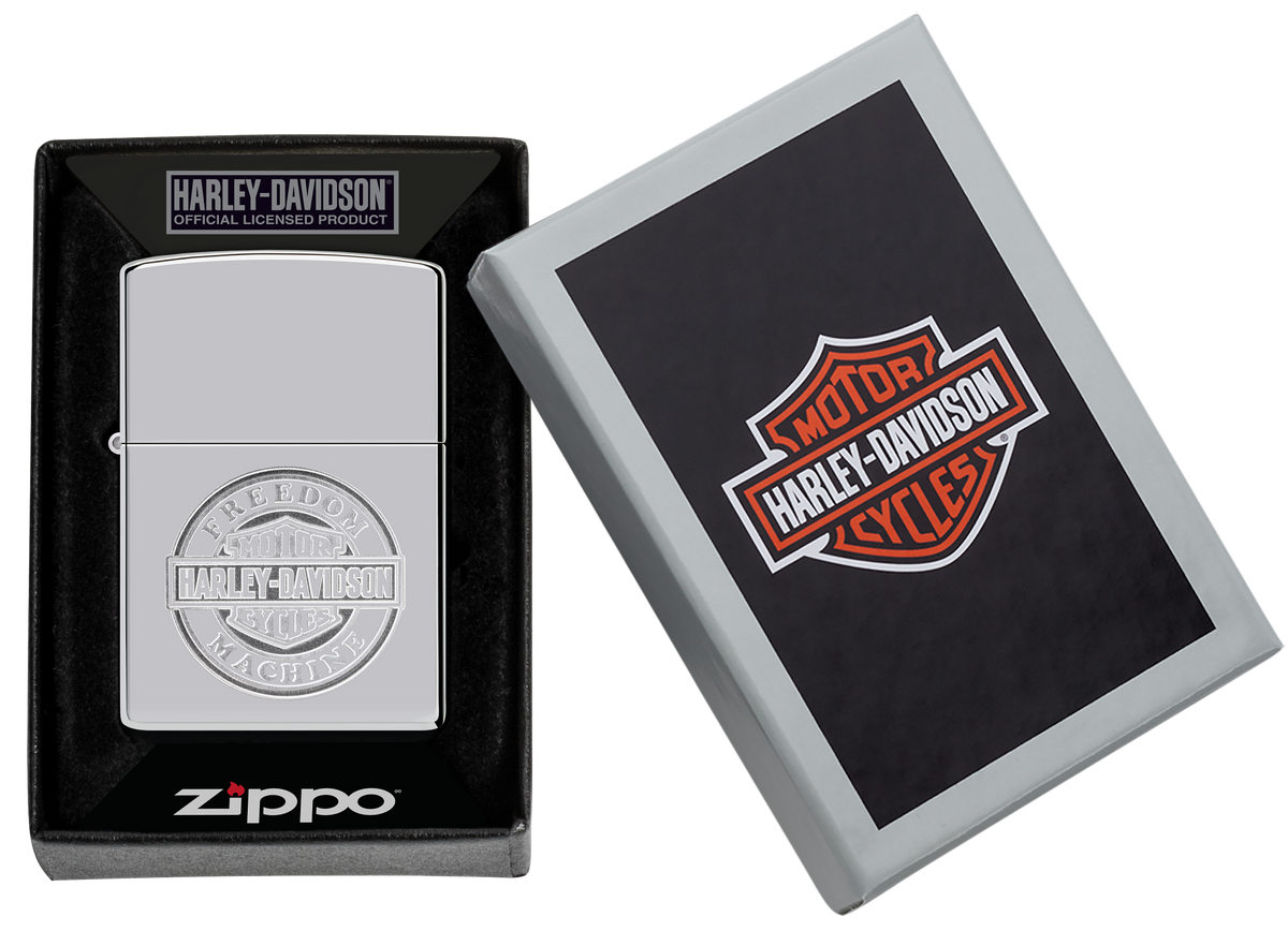 Zippo vžigalnik 49829 Harley Davidson® Logo