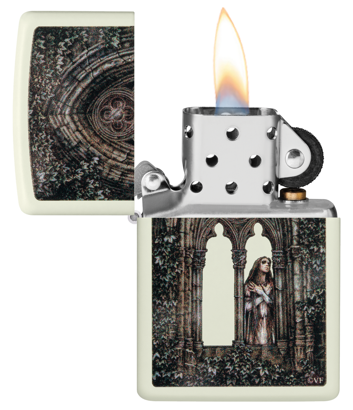 Zippo vžigalnik 49836 Victoria Francés, Glow in the Dark