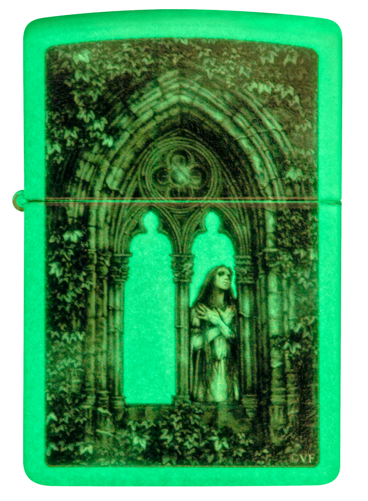 Zippo vžigalnik 49836 Victoria Francés, Glow in the Dark