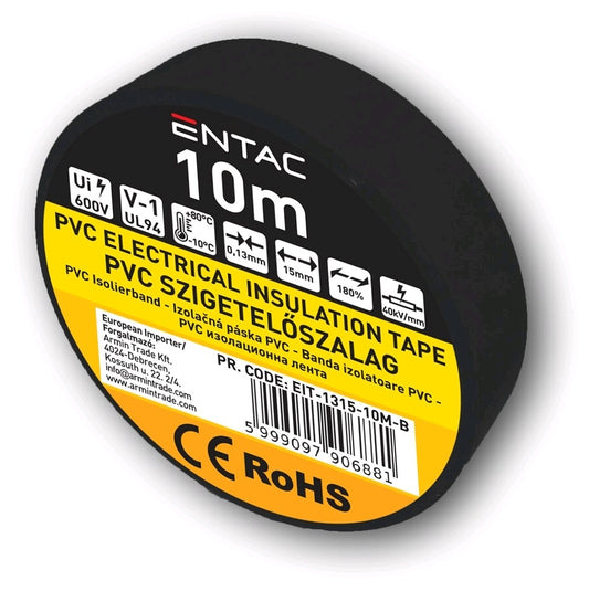 Entac 906881 Izolacijski trak 10m, 0.13x15 mm