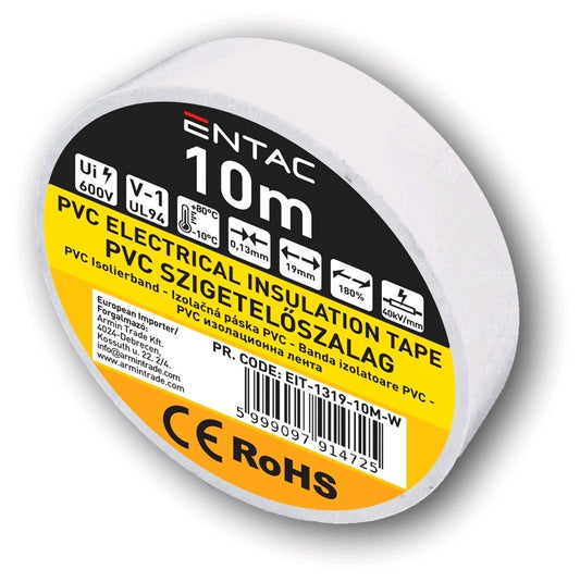 Entac 914725 Izolacijski trak 10m, 0.13x19mm