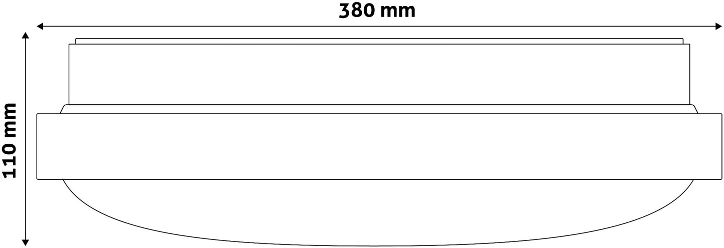 Avide 924144 Stropna svetilka Pandora LED 24W 3000K 2000 lm