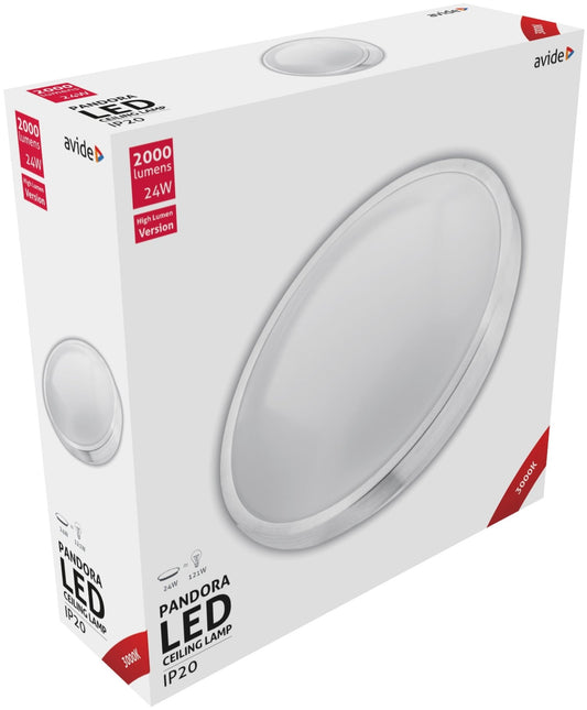 Avide 924144 Stropna svetilka Pandora LED 24W 3000K 2000 lm