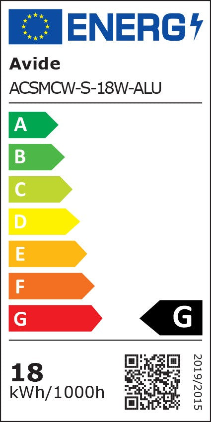 Avide 282267 Svetilka stropna LED 18W 6400K 1500lm fi220mm