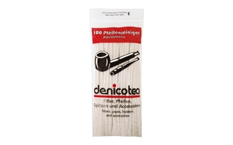 Denicotea 60620 Čistilne vrvice za pipe in ustnike 100 kosov
