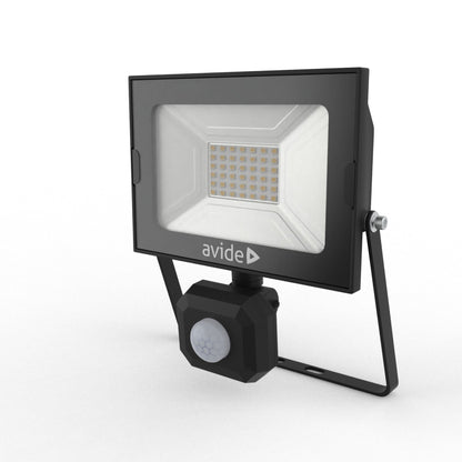 Avide 909028 SMD LED Reflektor Slim s senzorjem gibanja 30W NW 2250 lm