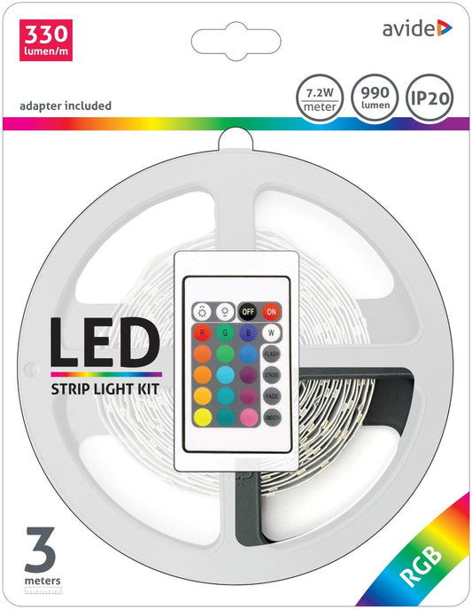 Avide 924021 Trak LED RGB 90LED 3m