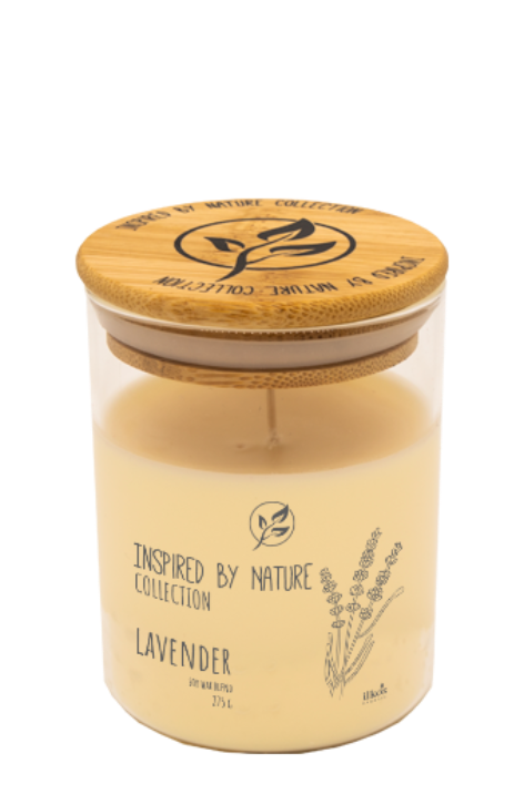 Ilkos 550724/2 Sveča Inspired by Nature - Lavender 275 g