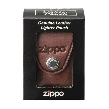 Zippo LPLB Etui za vžigalnik na gumb, rjav