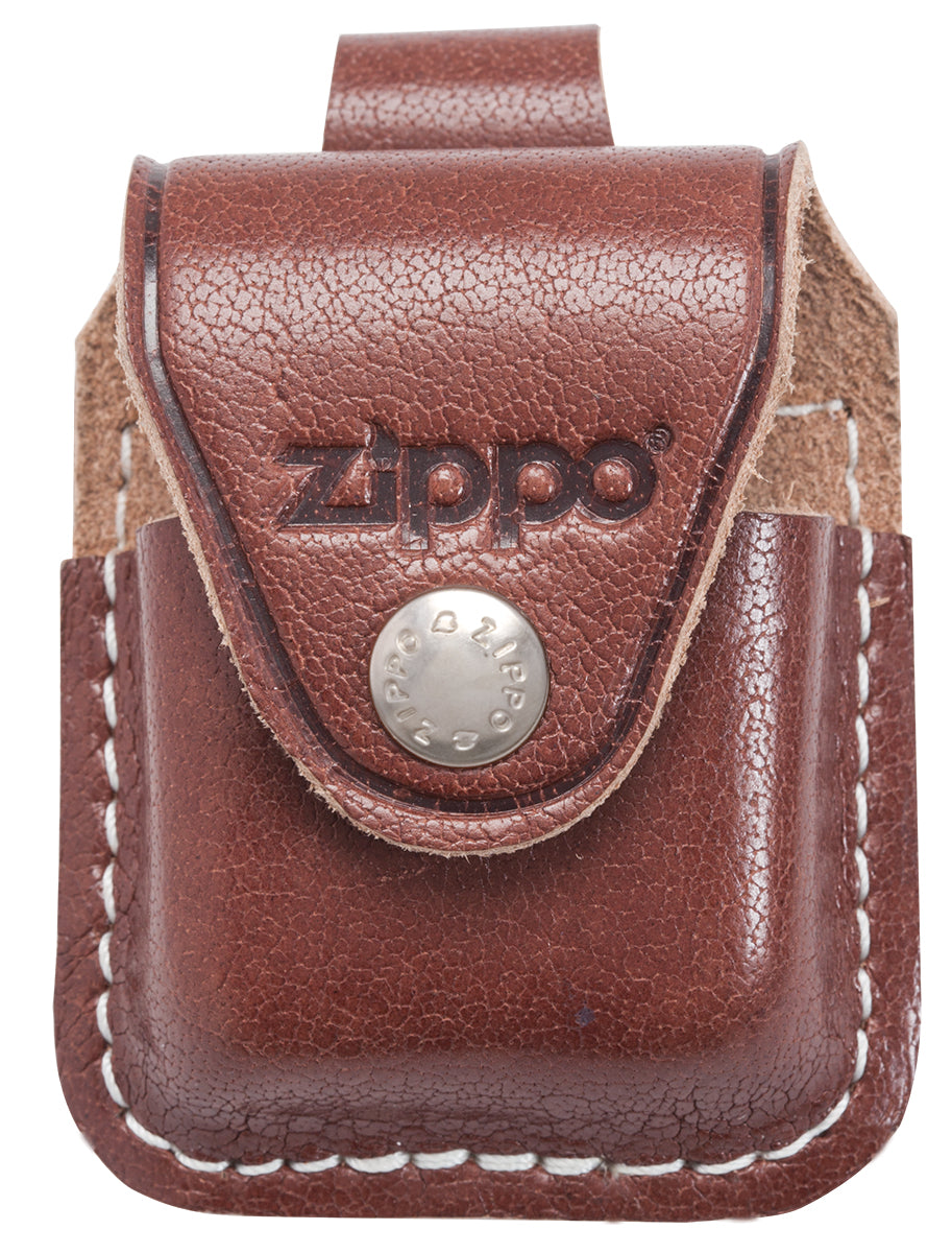 Zippo LPLB Etui za vžigalnik na gumb, rjav