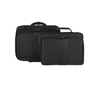 Wenger 600662 Dvodelni poslovni kovček Patriot 17"/ Slimcase 15,6"
